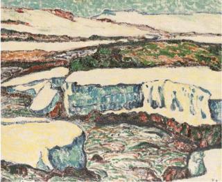 Alfred Helberger - Norwegische Landschaft