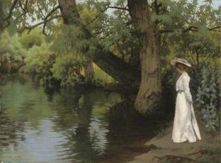 Alfred Henry Dyer - Beneath The Willows