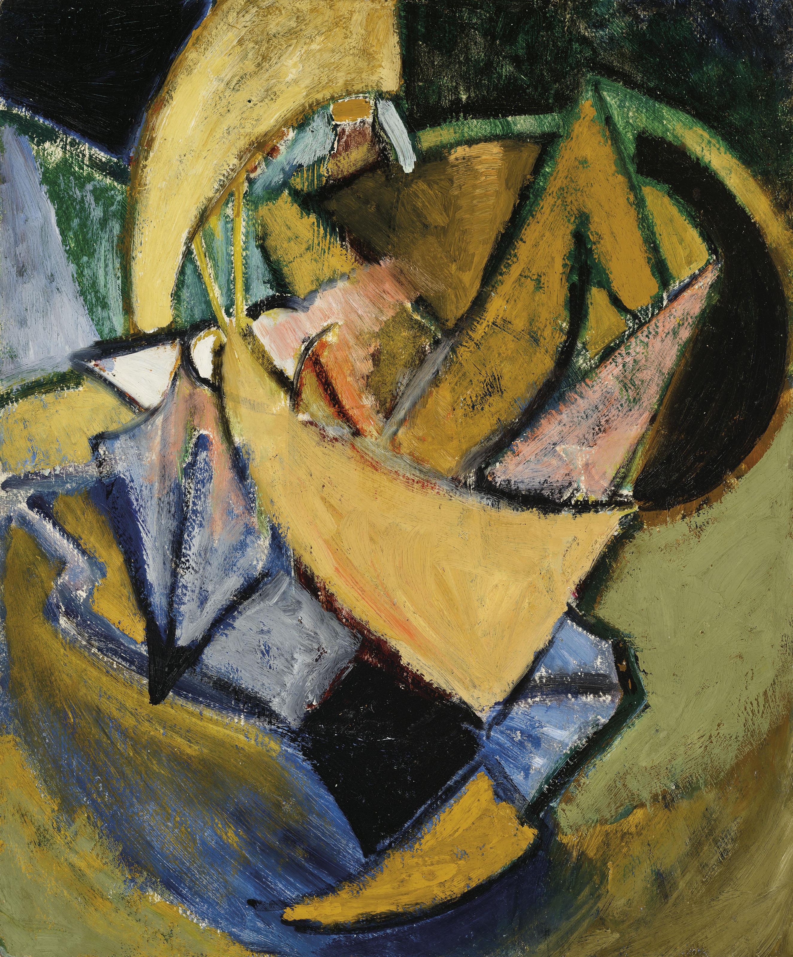 Alfred Henry Maurer - Abstraction: A Double-Sided Work