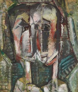Alfred Henry Maurer - Cubist Twin Heads