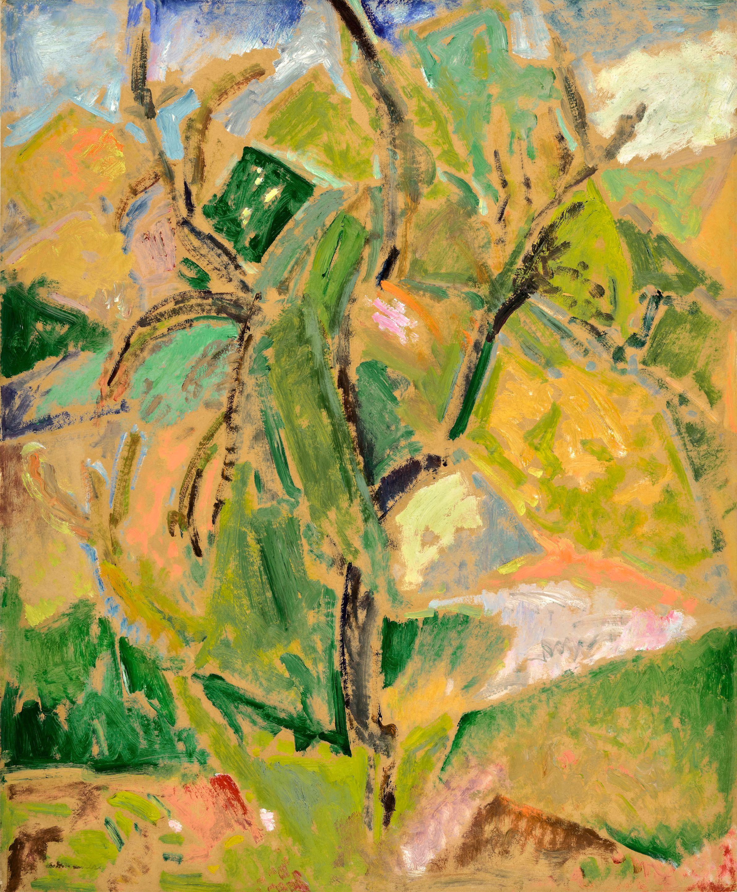 Alfred Henry Maurer - Fauvist Landscape