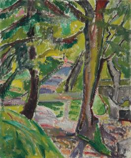 Alfred Henry Maurer - Landscape with Trees (Marlboro Landscape)