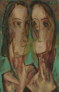 Alfred Henry Maurer - Two Heads