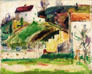Alfred Henry Maurer - Village Scene