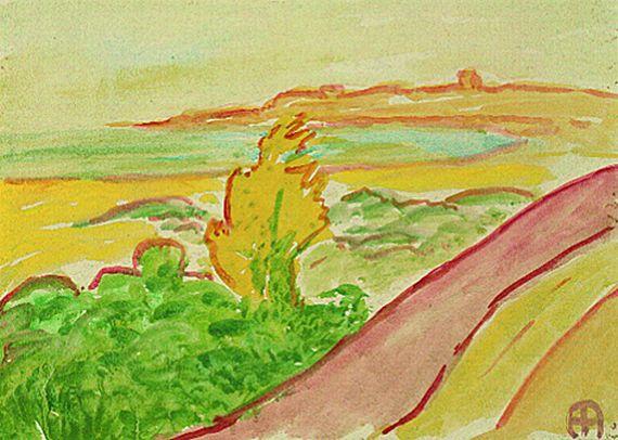 Alfred Hermann Helberger - Küstenlandschaft