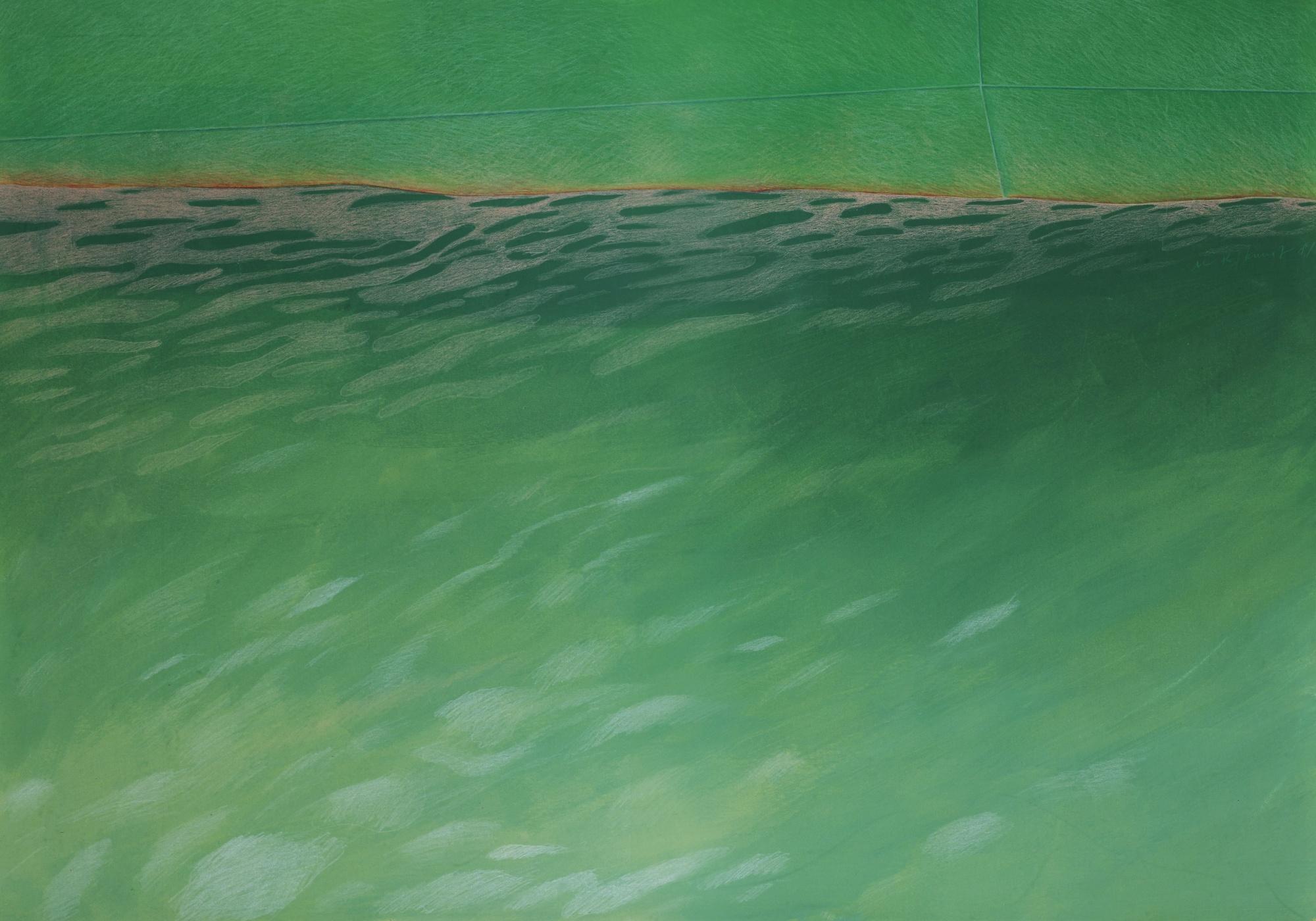 Alfred Hofkunst - Le Bateau Vert, 1981