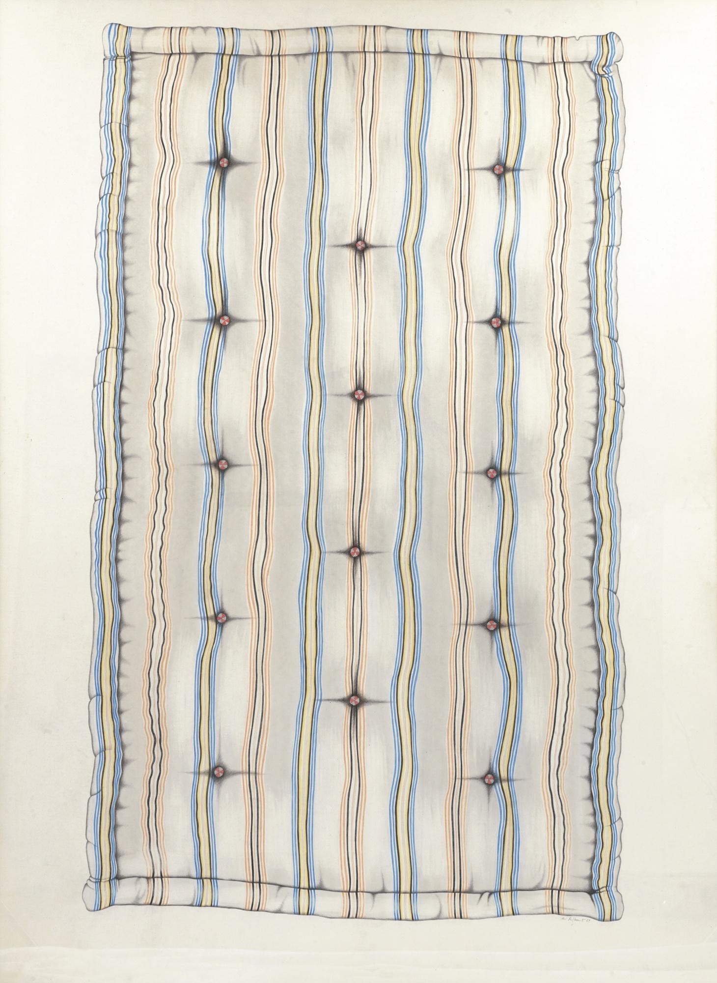 Alfred Hofkunst - Matratze, 1969