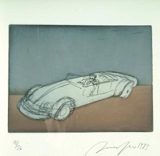 Alfred Hrdlicka - Folge von 37 Bll.: Pasolini.