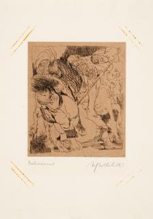 Alfred Hrdlicka - Fußvolk gegen Reiter II