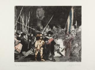 Alfred Hrdlicka - „Nachtwache IV“