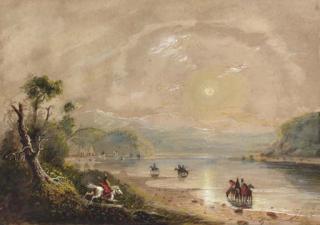 Alfred Jacob Miller - Green River Mountains