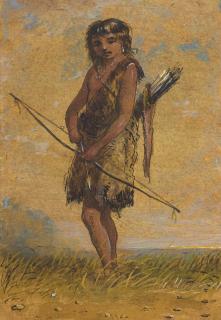 Alfred Jacob Miller - Indian Boy