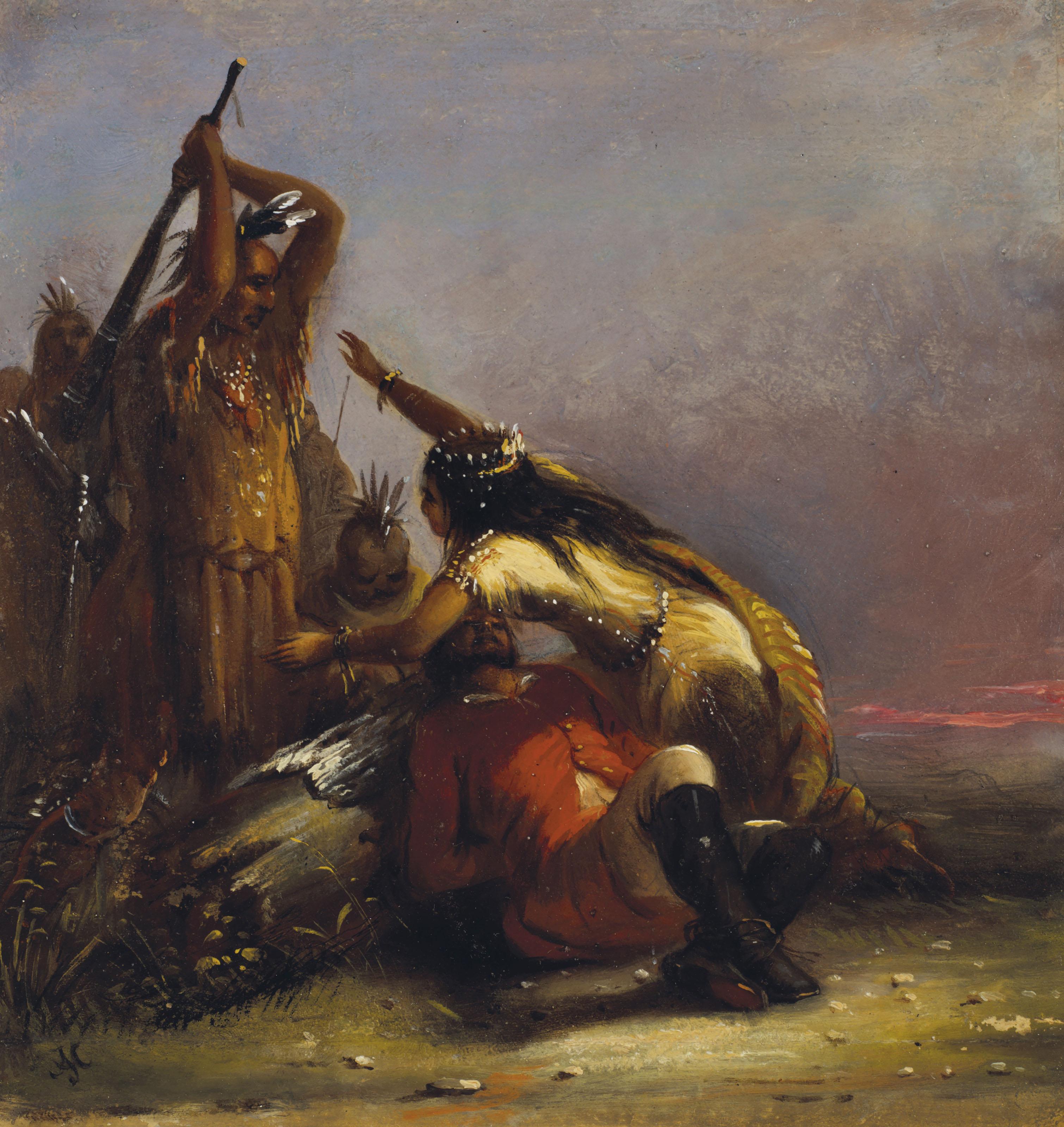 Alfred Jacob Miller - Pocahontas