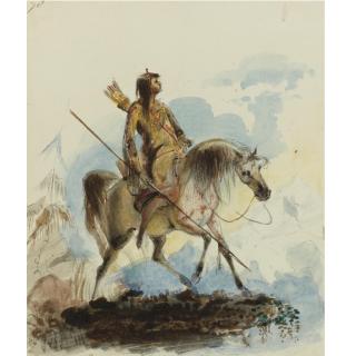 Alfred Jacob Miller - Reconnoitering