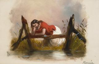 Alfred Jacob Miller - Reverie