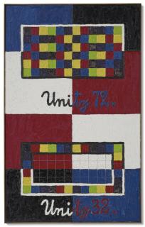 Alfred Jensen - Hephaistos Above, Aphrodite Below