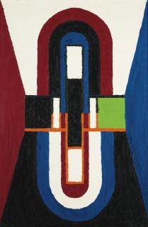 Alfred Jensen - Mayan Temple, Per Vi: Uxmal