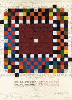 Alfred Jensen - The Earthly Plate