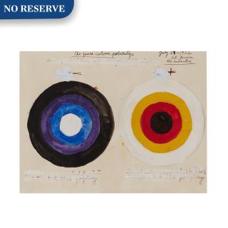 Alfred Jensen - The Pure Colour Polarity [Double-sided work]