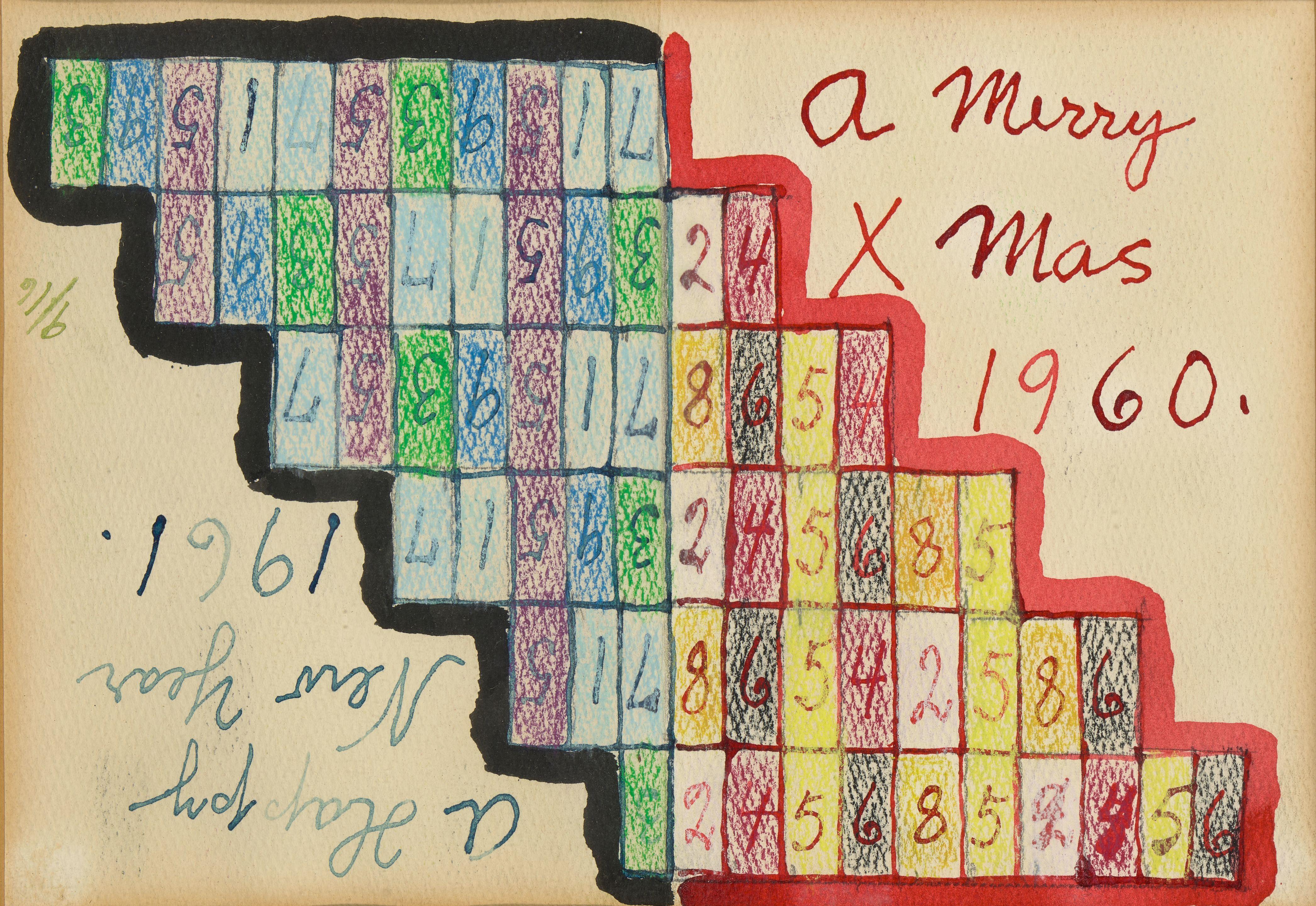 Alfred Jensen - Untitled