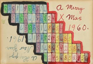 Alfred Jensen - Untitled