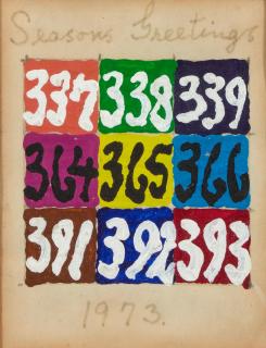 Alfred Jensen - Untitled