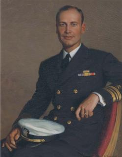 Alfred Jonniaux - Portrait of Robert David Lion Gardiner (1911-2004), In An Officer\'S Uniform