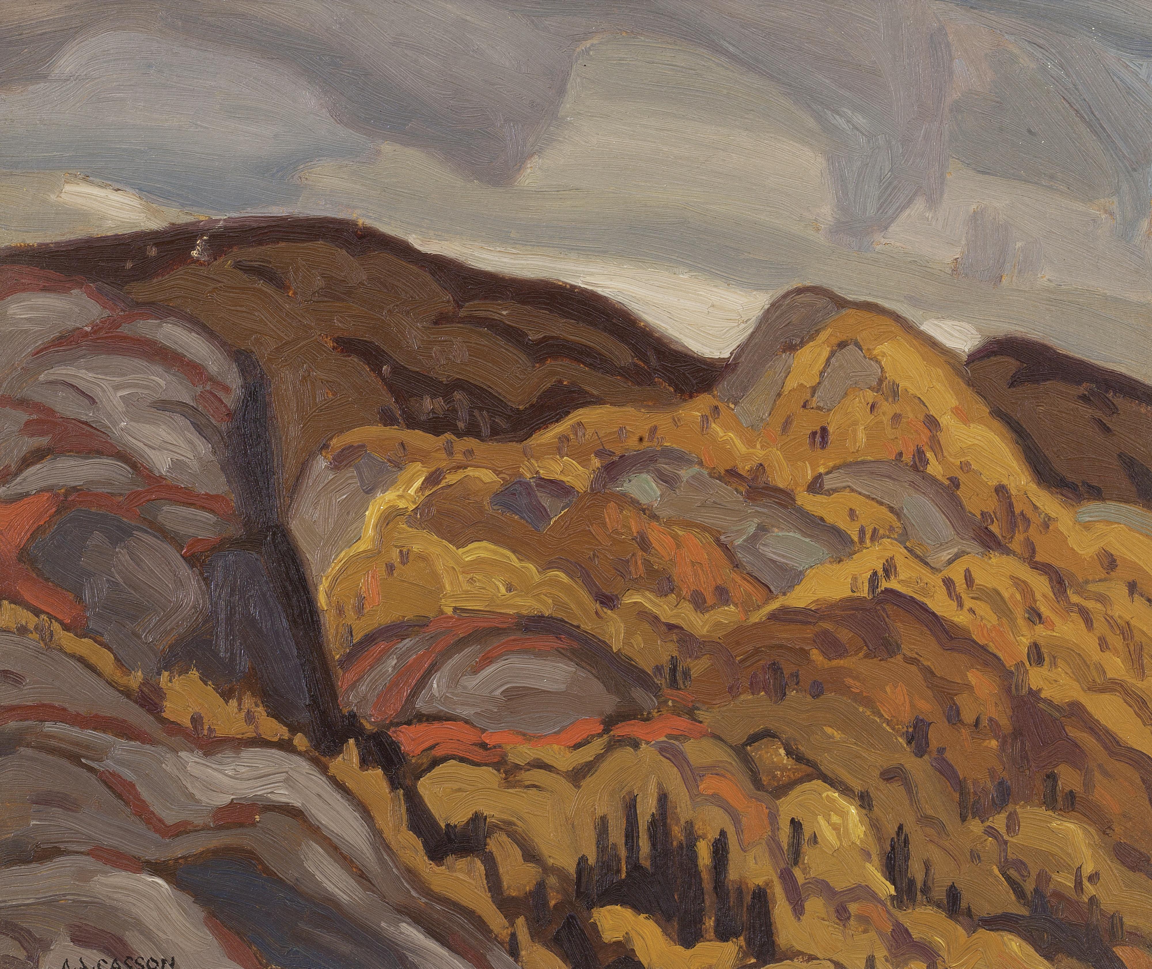 Alfred Joseph Casson - October - Lake Superior