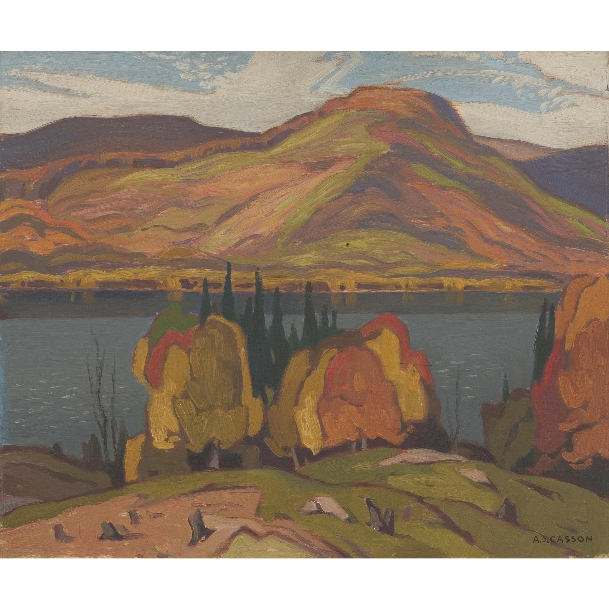 Alfred Joseph Casson - October, Maple Lake