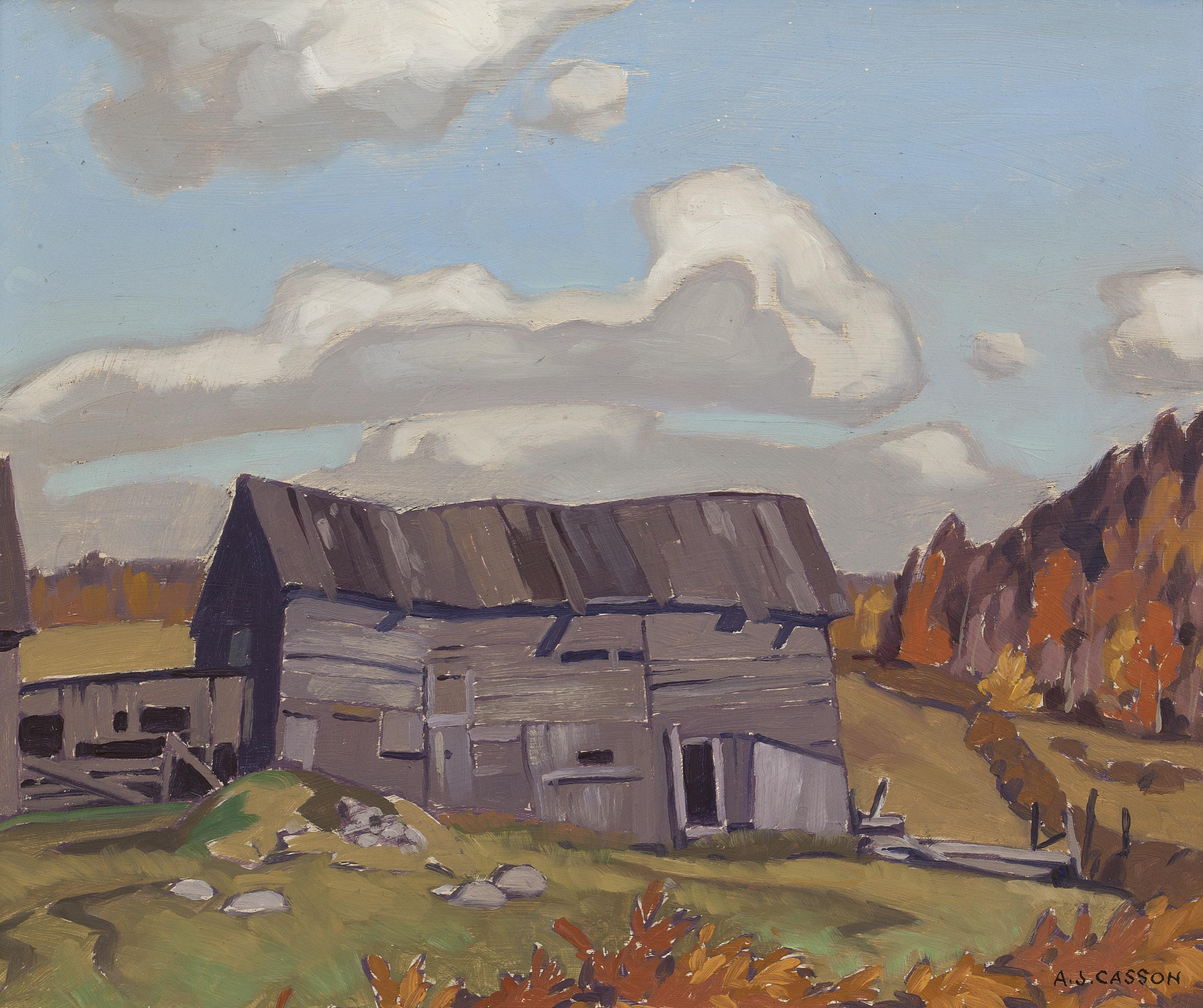 Alfred Joseph Casson - Old Barn - Whitney