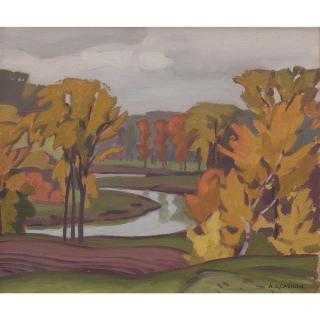 Alfred Joseph Casson - On The Humber