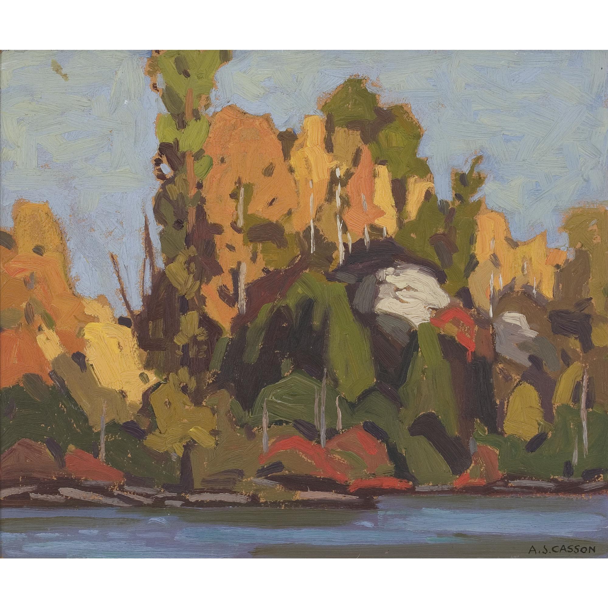 Alfred Joseph Casson - On The River - Rockwood