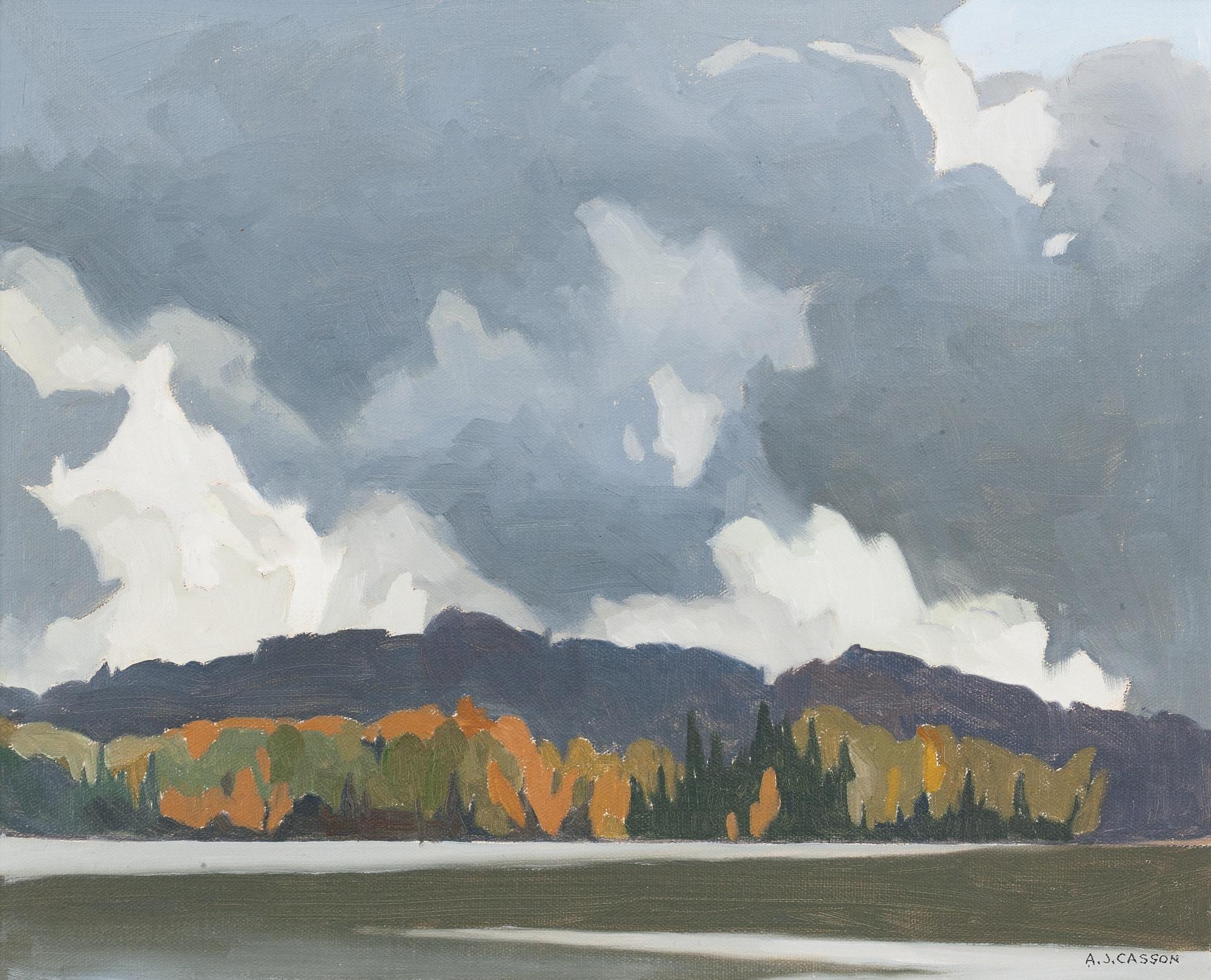 Alfred Joseph Casson - Rough Weather, Oxtongue Lake