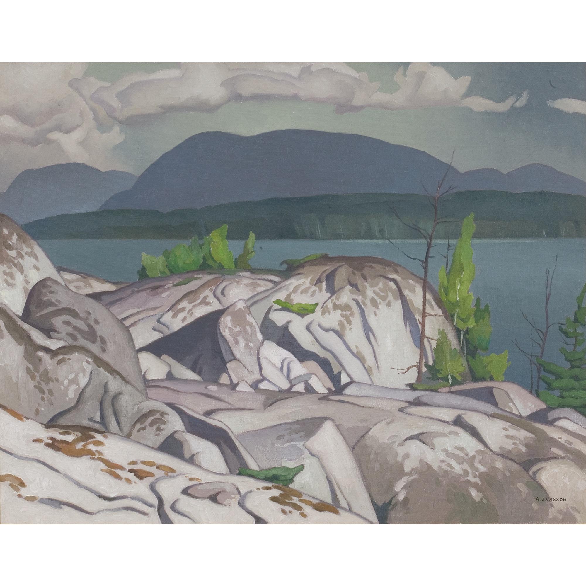 Alfred Joseph Casson - The North Channel At Birch Island