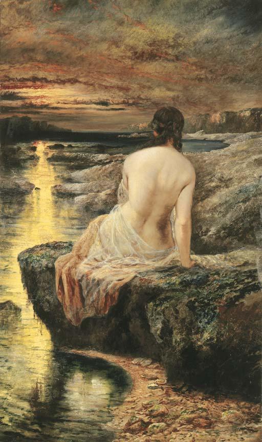 Alfred Joseph Woolmer - Sunset