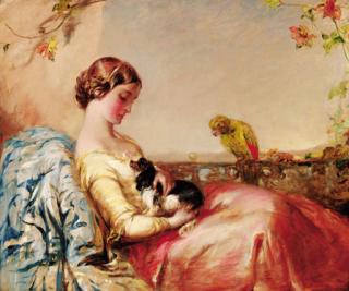 Alfred Joseph Woolmer - The Lap Dog