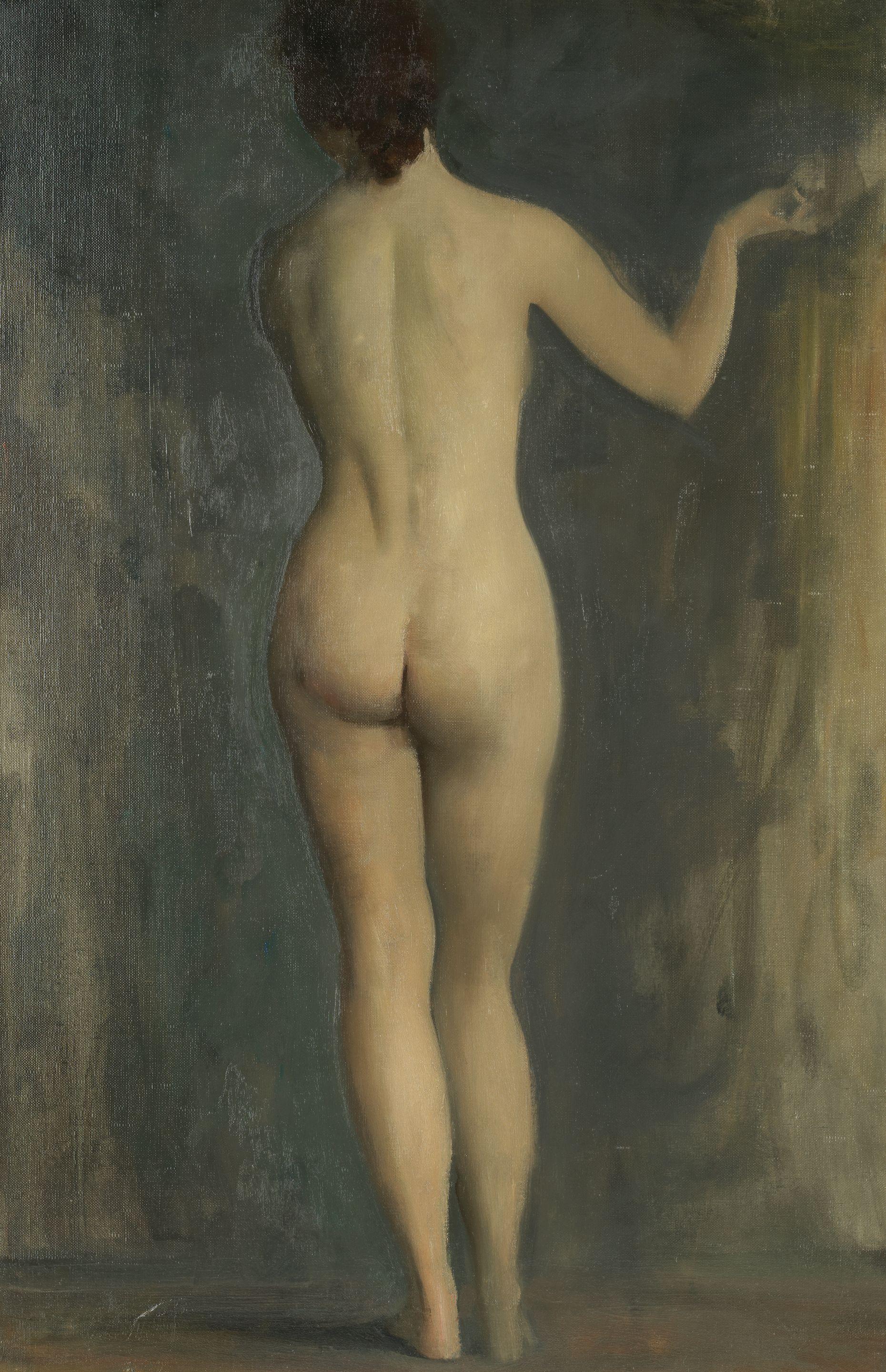 Alfred Kingsley Lawrence - Standing nude