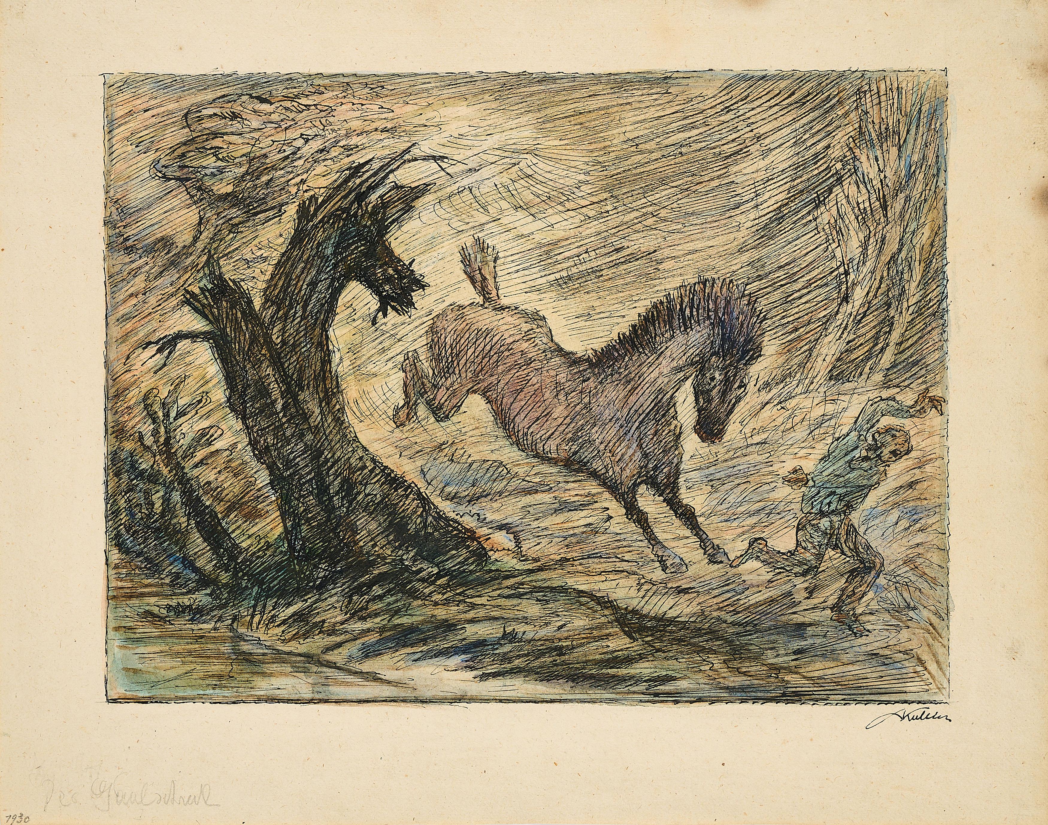 Alfred Kubin - Der Gaulschreck.