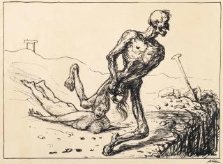 Alfred Kubin - Der Tod Bei Der Arbeit