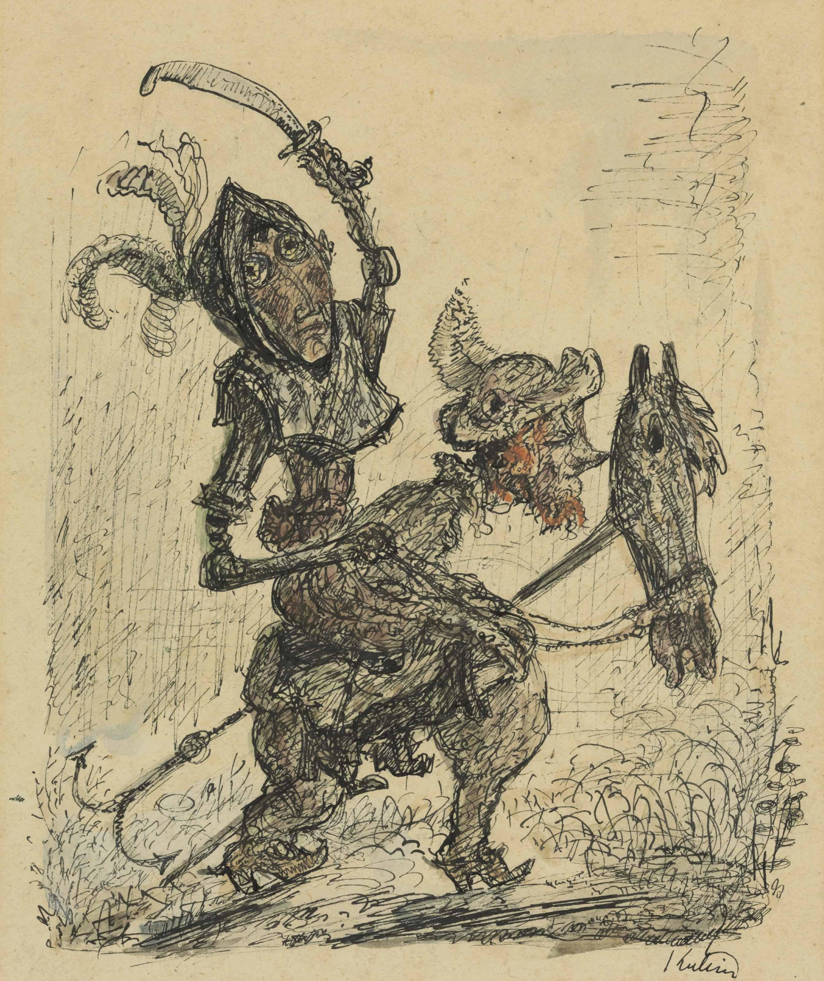 Alfred Kubin - Don Quixote