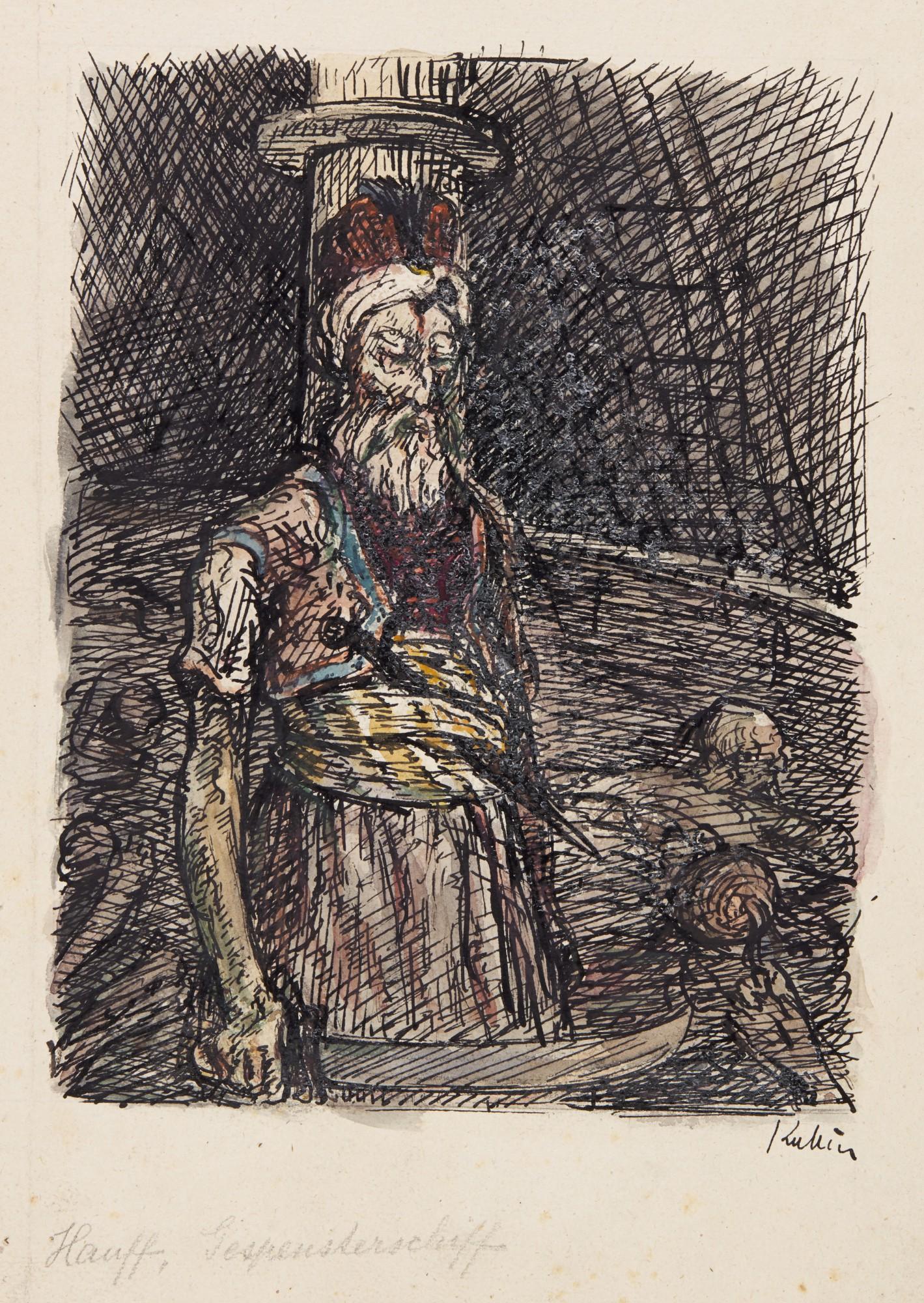 Alfred Kubin - Hauff, Gespensterschiff (Hauff, Ghost Ship)