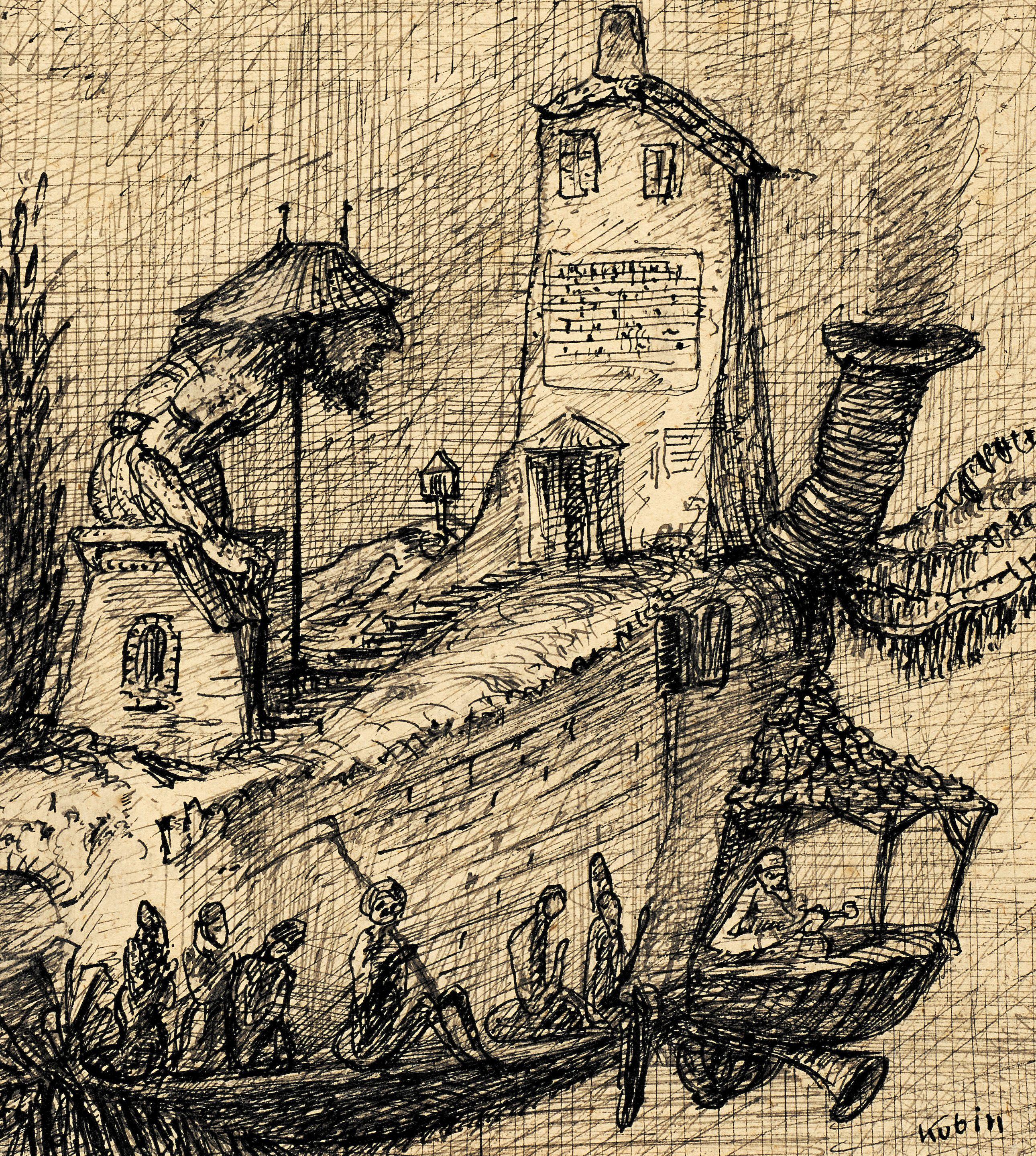 Alfred Kubin - Phantasiestück (Fantasy Piece)