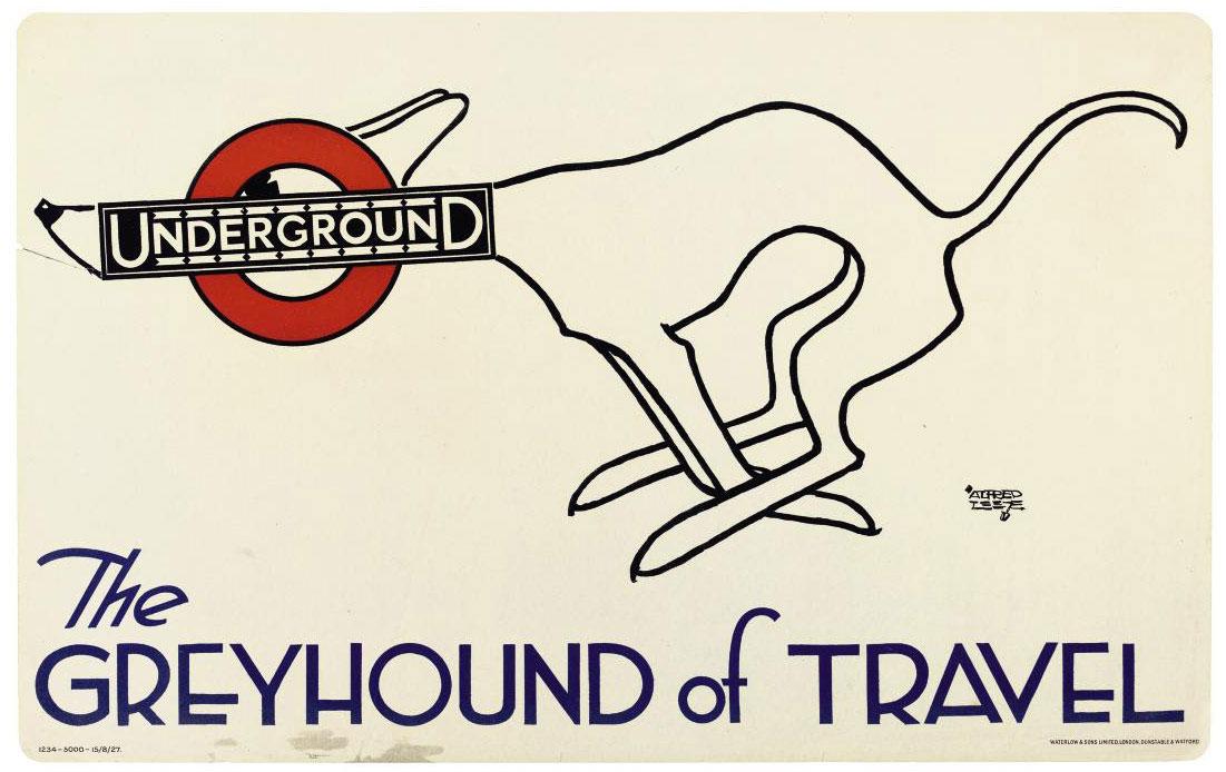 Alfred Leete - The Greyhound Of Travel