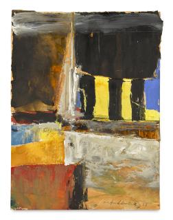 Alfred Leslie - Untitled, 1958