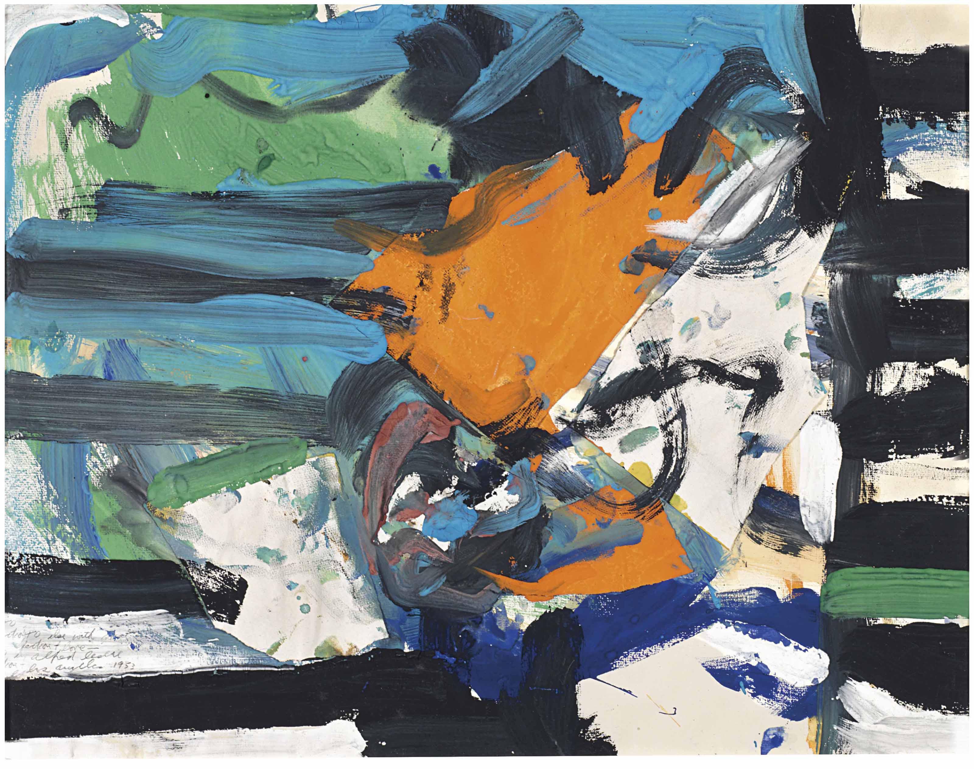 Alfred Leslie - Untitled