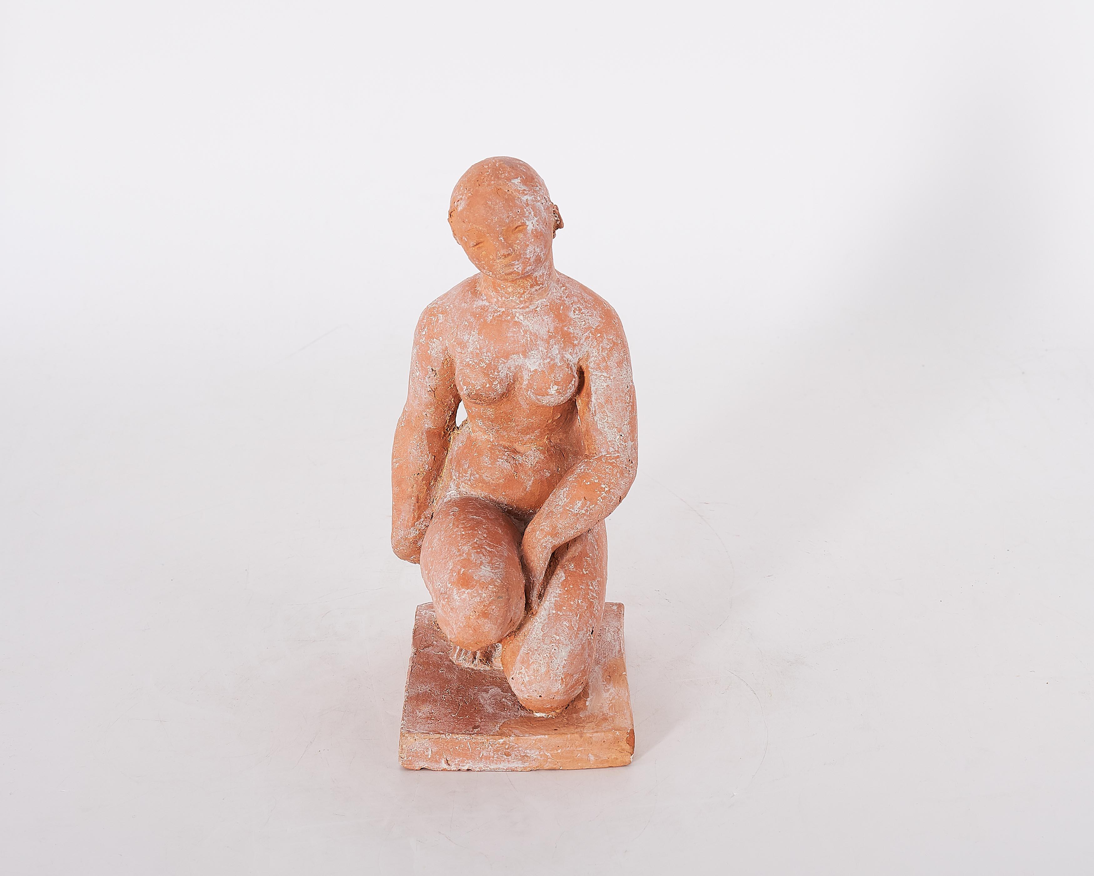 Alfred Lörcher - Hockende.