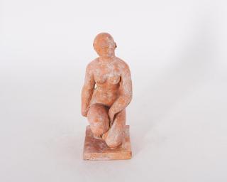 Alfred Lörcher - Hockende.