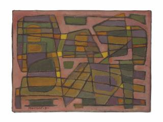 Alfred Manessier - Colline au couchant