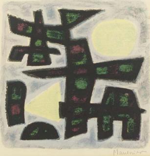 Alfred Manessier - Hiver hollandais