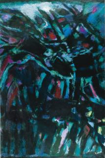 Alfred Manessier - Jardin Des Oliviers Ou L\'Hommage Au Greco